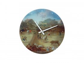 Часы интерьерные NT525 GOYA в Барышево - baryshevo.mebel-nsk.ru | фото