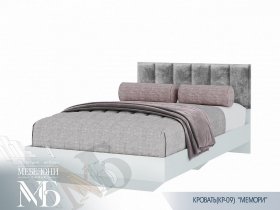 Кровать 1,2м Мемори КР-09 в Барышево - baryshevo.mebel-nsk.ru | фото