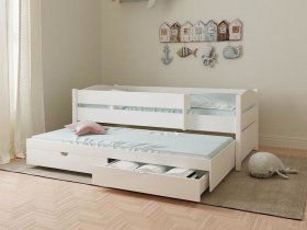 Кровать двухуровневая с ящиками «Лапландия» в Барышево - baryshevo.mebel-nsk.ru | фото
