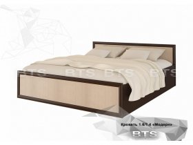 Кровать двуспальная 1,4м Модерн (BTS) в Барышево - baryshevo.mebel-nsk.ru | фото