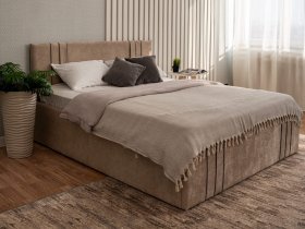 Кровать двуспальная 1,4м с подъем. мех. Леванте в Барышево - baryshevo.mebel-nsk.ru | фото