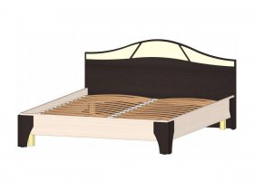 Кровать двуспальная 1,6 м Верона (Линаура) в Барышево - baryshevo.mebel-nsk.ru | фото