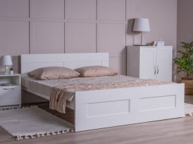 Кровать двуспальная 1,6м Сириус в Барышево - baryshevo.mebel-nsk.ru | фото