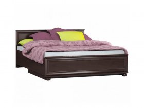 Кровать двуспальная с подъемным механизмом Верди СБ-1463/1 в Барышево - baryshevo.mebel-nsk.ru | фото