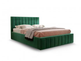 Кровать мягкая 1,6 Вена стандарт, вар.1 в Барышево - baryshevo.mebel-nsk.ru | фото