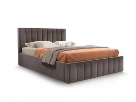 Кровать мягкая 1,6 Вена стандарт, вар.3 в Барышево - baryshevo.mebel-nsk.ru | фото