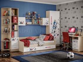 Модульная спальня Вега NEW Boy в Барышево - baryshevo.mebel-nsk.ru | фото