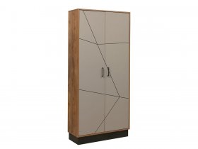 Шкаф двухстворчатый комбинированный для одежды Гамма  54.14 в Барышево - baryshevo.mebel-nsk.ru | фото